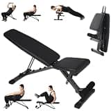 LZ LEISURE ZONE 3WAYトレーニングベンチ 家庭用 デクラインベンチ 折りたたみ省スペース インクラインベンチ 300磅 耐荷重 130KG フラットベンチ 快適座面 全身をバランス ベンチプレス ホームジム マルチポジションベンチ 腹筋・背筋など、全身の筋肉 トレーニングマシン 座面は4段階 ダンベル 有酸素運動 健康器具 持ち手付きで収納・移動簡単 130kg