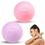 HartBeauty マッサージボール ストレッチボール トリガーポイント 筋膜リリース ストレス解消 肩こり 腰痛 筋トレ 自宅用 (2個セット) 150g