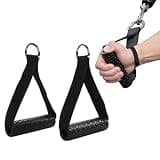 DIZLAS ケーブルアタッチメント エクササイズハンドル 筋トレケーブル フィットネス つり輪 2本セット