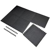 4WD トレーニングマット 6枚 60×60×1.2cm 1~24枚 1枚単位で選べる 厚手 大きめ ジムマット 傷防止 ジョイント マット 厚め 床保護 衝撃吸収 防音 幅広 大判 ジョイントマット エクササイズマット ホームジム