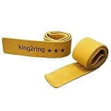 king2ring 革 レザー リストストラップ バッファロー革100% 55cm ST1 (ナチュラル))
