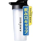 AMBiQUE アンビーク プロテイン シェイカー シェーカーボトル ポリプロピレン 半透明 (クリア, 600ml)