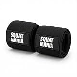 SQUAT MANIA リストラップ 筋トレ ベンチプレス 手首 固定 サポーター 中硬度 60cm 高耐久 洗える 初心者 BIG3 左右セット スクワットマニア スクマニ