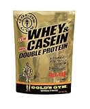 ゴールドジム(GOLD'S GYM) ホエイ&カゼインダブルプロテイン バニラ風味 2kg 2kg
