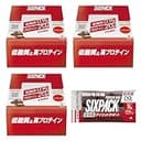 UHA味覚糖 SIXPACK プロテインバー 80本 (高たんぱく/低脂質) バズーカ岡田 監修