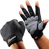 SueStar トレーニンググローブ 筋トレ スポーツ手袋 强力グリップ 通気性 手首保護 滑り止め 高弾性パッド 薄い軽量 耐久性 男女性兼用 L