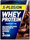 X-PLOSION（エクスプロージョン） WPC ホエイプロテイン 3kg