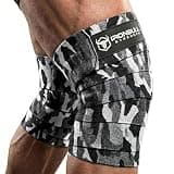 Iron Bull Strength ニーラップ (1ペア) - 80インチ 膝と肘のサポート&圧縮 - ウェイトリフティング パワーリフティング フィットネス WOD ジムワークアウト