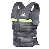 adidas(アディダス) 鉄製 パフォーマンスアジャスタブルウエイトベスト 10kg 重量調節可能 ADWT-12637 黒 10kg