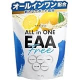 AMBiQUE オールインワンEAA BCAA クレアチン グルタミン ベータアラニン クエン酸 HMB アンビーク 必須アミノ酸9種配合 国産 (620g, レモン) 620g