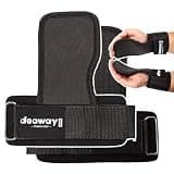 deoway パワーグリップ 左右セット PRO ウエイト トレーニンググリップ リストラップ 筋トレ グローブ 懸垂 握力補助 滑り止め加工 ケガ予防 男女兼用 左右 セット 懸垂 グローブ 筋トレ パワーグリップ トレーニング