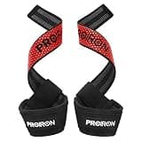PROIRON リストストラップ 両面滑り止め リフティングストラップ 握力の補助 鍛えたい部位の集中 トレーニング 懸垂 デッドリフトシーテッドローイング 筋トレ 手首保護