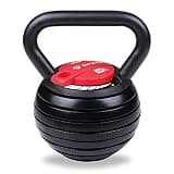 GronG(グロング) 可変式 ケトルベル ダンベル 3.6kg~18kg トレーニングマニュアル付き(島袋好一トレーナー監修) 3.6kg