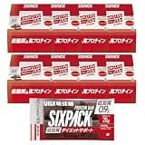 UHA味覚糖 SIXPACK プロテインバー 30本 (高たんぱく/低脂質) バズーカ岡田 監修