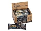 STRONGHEART Strong Bar (ストロングバー) プロテインバー 保存料無添加 プロテイン22.5g 砂糖不使用 食物繊維10g 原材料たったの8つ シンプル&ナチュラル処方 国産 12本入り (カカオ)
