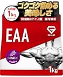 グロング EAA サプリ 1kg アミノ酸 必須アミノ酸8種類配合 グレープ風味 GronG