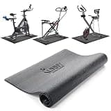 Sunny Health & Fitness (サニーヘルス&フィットネス) エクササイズ機器マット – トレッドミル用、エクササイズバイク用、フィットネス、エリプティカル、ジャンプロープ、ジム用 ハードウッドフロア&カーペット保護 -