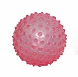 ノーブランド品 アカバネ(AKABANE) リフレックスボール マッサージボール トゲトゲボール(スピニ―ボール 赤 F2039) 45g