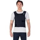 MIZUNO(ミズノ) トレーニング器具 ウエイトジャケット おもり18個付 重量調整可 最大負荷重量約10kg 脚・腰強化/体幹/下半身強化 C3JETB01