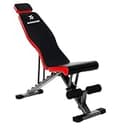 GOGOJUMP トレーニングベンチ フラットベンチ インクラインベンチ 筋トレ 折り畳み ダンベルベンチ 耐荷重400KG 組立不要 デクラインベンチ 角度調節簡単 収納便利 日本語説明書付き
