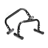 HAYONIA Parallettesバー、床用プッシュアップバー、L-sit&Dip用、高耐久、ぐらつきのないパラレルバースタンド、ハンドスタンド用、体操ワークアウトスタンド、家庭用体操器具用ディップバー