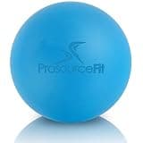 ProsourceFit Lacrosse Massage Ball, Post-Workout Recovery, Blue