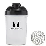Myprotein ユニ 大人用 ミニボトルシェイカー - ブラック、400ml(1パック)