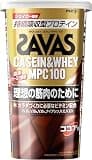 ザバス 明治 ザバス(SAVAS) カゼイン&ホエイ MPC100 ココア味 210g 210g