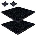 ジムマット トレーニングマット 2枚セット 50×50cm 厚手20mm トレーニングフィットネス ラバーフロアマット 防音 防振 筋トレマット 業務用 ラバートレーニングマット フィットネスマット 衝撃吸収 床 保護 滑り止め 置くだけ トレーニング器具用