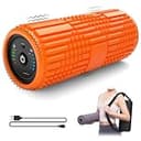フォームローラー 電動 筋膜リリース 【筋トレ専門家推薦×Poco'ce 掲載】 4000mAh大容量電池内蔵 4種類の凹凸 5段階振動レベル 循環モード 最大3600回/分 パワフル振動 EVA素材 筋膜ローラー ストレッチローラー 足/腰/肩/首/背中 自宅/オフィス/ジム プレゼントワイドタイプ Wolfyok fitness【日本企業】