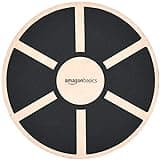 Amazonベーシック(Amazon Basics) Amazonベーシック バランスボード 木製 40 x 40 x 8 cm, ブラック 120kg