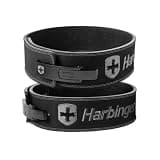 ハービンジャー(Harbinger) 10mm レバーベルト パワーリフティングベルト トレーニングベルト 筋トレ 腹圧サポート 高耐久 スエードレザー レバーアクション メンズ レディース Mサイズ(56~81cm)