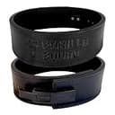 GORILLA SQUAD レバーアクションベルトPF13【13mm極厚 × 剛性特化設計】収納バッグ付き パワーベルト 筋トレ ウエイトトレーニング 高重量対応 スクワット デッドリフト リフティングベルト (ブラックロゴ, L)