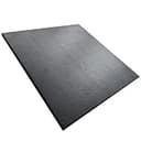 トレーニングマット 防音 500×500mm 厚さ25mm カット可能 エクササイズ フィットネス 自宅トレーニング 宅トレ 衝撃吸収 高硬度 ジム 合成ゴム フロアマット ラバーマット 筋トレ (ブラック, 1枚)