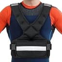 MUSCLE FACTORY ウエイトベスト パワーベスト ウエイトジャケット 重量調節可 5kg 最大10kg ウェイト 筋トレ 体幹 重り 加重 トレーニング ジム 腹筋 負荷運動 スポーツ ウォーキング ランニング 加重 ブラック