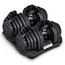 ダンベル 可変式 24kg/40kg 2個セット2.5~24kg/5~40kg 15/17段階調節 アジャスタブルダンベル 筋トレ クイックダンベル 5秒で重量調整 ダイヤルクリスマス プレゼント ギフト 001 (40/黒)