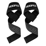 HOOPLE リストストラップ 筋トレ パワーグリップ 2本セット 手首サポーター 滑り止め加工 リストラップ 高耐久コットン 手首保護 懸垂 デッドリフト ローイング 筋トレ グリップ 男女兼用