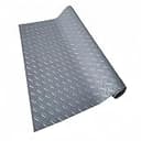 厚手ホームジムマット Gray 1×14m, 1.5mm 家庭用 フィットネス, ゴム 製 フロアリング, 騒音 対策, 組み立て 式, マンション・一戸建て