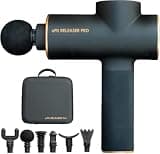 uFit RELEASER Pro 筋膜リリースガン プロ 強力 14mm振幅 静音 振動レベル4段階 アタッチメント6種 使い方動画 180日保証 プロアスリート愛用 水谷隼 ハンディガン スポーツ 筋トレ