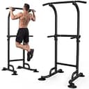 RELIFE Rebuild Your Life 懸垂マシン 懸垂バー ぶらさがり健康器 筋トレ器具 耐荷重180kg チンニングスタンド 筋トレグッズ ディップス 高さ10段階 自重 トレーニング器具 自宅