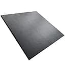 SKK トレーニングマット 防音 500×500mm 厚さ25mm カット可能 エクササイズ フィットネス 自宅トレーニング 宅トレ 衝撃吸収 高硬度 ジム 合成ゴム フロアマット ラバーマット 筋トレ (ブラック, 1枚)