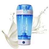 MACOLAUDER 電動プロテインシェーカーボトル 400ml USB充電式 ワンクリック操作 なめらかシェイク ダマにならない 静音 自動洗浄対応 BPAフリー ジム トレーニング 通勤 アウトドア 男女兼用 290g