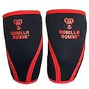 GORILLA SQUAD エルボースリーブ【フォームの安定をサポート】筋トレ 肘サポーター 左右セット ウエイトトレーニング ウェイトリフティング(S レッド)