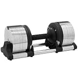 Lysin(ライシン) ライシン ヘリックスミラー 1kg刻み 32kg シルバー 1個のみ 可変式 ダンベル メタルダンベル 1kg