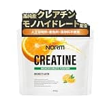 NORM クレアチン モノハイドレート オレンジ味 450g 高純度99% 粉末 サプリメント 瞬発力 筋トレ 国内GMP認証工場で製造 450g