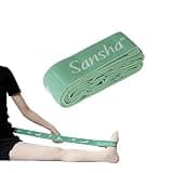 Sansha 91AH0001 ストレッチループバンド(グリーン) 96cm×4cm×0.4cm 9ループ