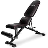 PYKES PEAK (パイクスピーク) トレーニングベンチ 折り畳み コンパクト 角度調整 耐荷重330kg インクラインベンチ デクラインベンチ ダンベル ベンチ 筋トレ 胸筋 腹筋 背筋 宅トレ ウエイトトレーニング レッド 330kg