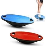 Aoakua バランスボード バランスディスク 体幹トレーニング バランストレーニング ダイエット器具 滑り止め エクササイズ 持ち運び コアマッスル 直径40cm (ブルー) 1.4kg