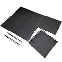 4WD トレーニングマット 6枚 60×60×1.2cm 1~24枚 1枚単位で選べる 厚手 大きめ ジムマット 傷防止 ジョイント マット 厚め 床保護 衝撃吸収 防音 幅広 大判 ジョイントマット エクササイズマット ホームジム