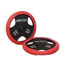 IROTEC(アイロテック)ラバープレート 穴径29mm レギュラータイプ/ダンベル バーベル 筋トレ 筋トレ器具 (ラバープレート20KG 2枚)